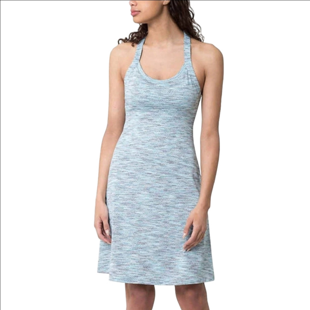 MPG Mondetta Performance Gear Travel Racerback Dress Athletic Built In Shelf Bra